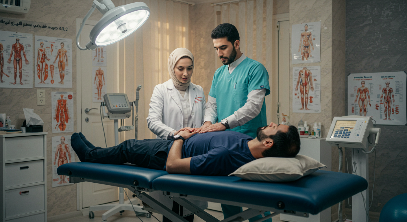 فیزیوتراپی نزدیک من در قم